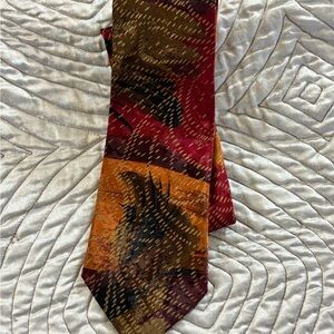 Angelo Bellini Abstract Patterned Tie